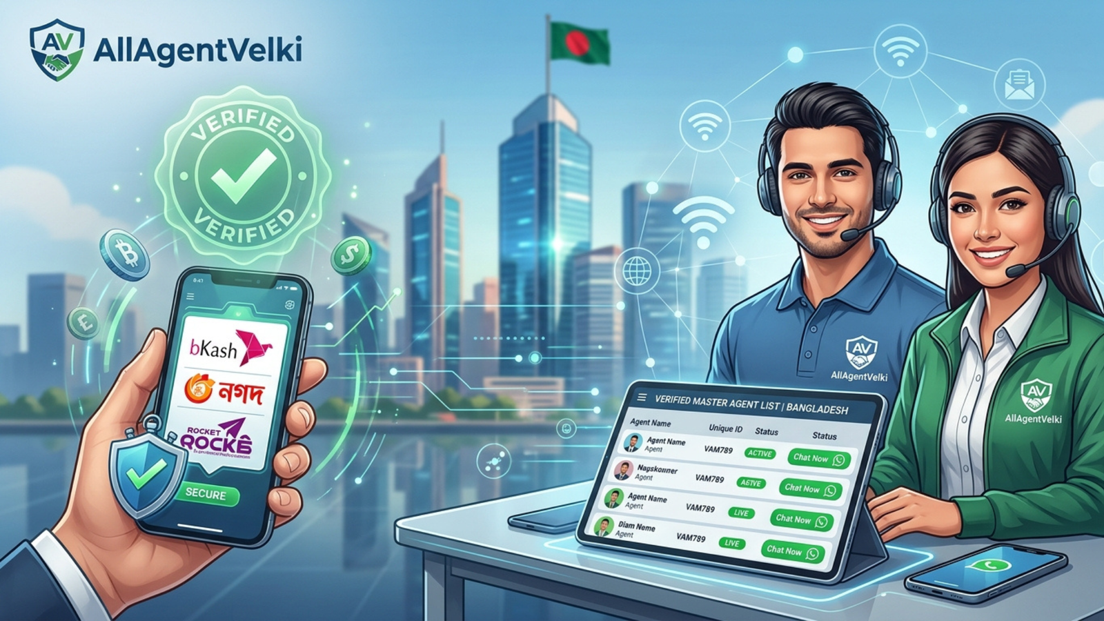 Official Velki Agent List Bangladesh: Fast & Secure Connections